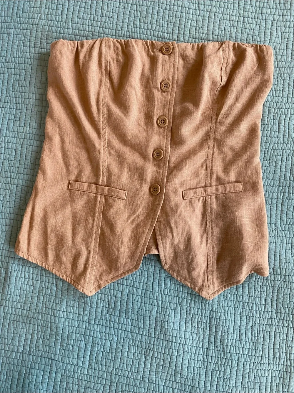 wild fable Wide-Leg High-Rise Pants in Light Brown